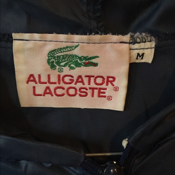 alligator lacoste label
